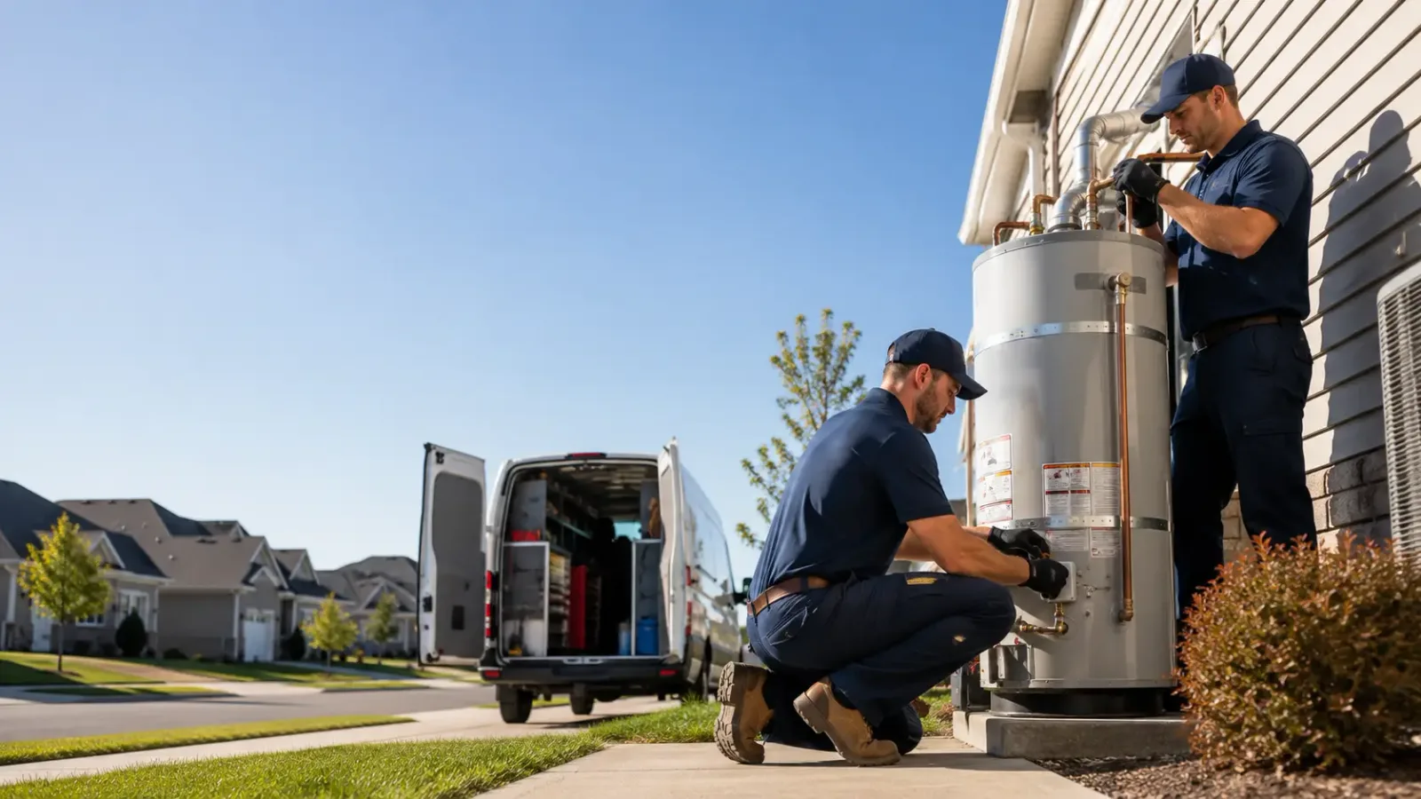Water Heater Installation in Pleasant City, OH